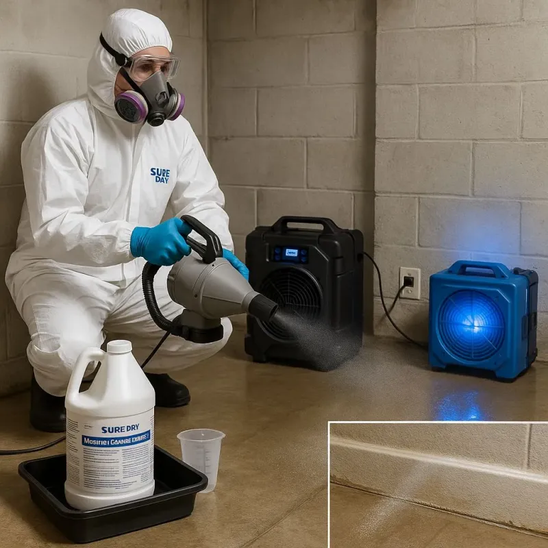 Sanitization and Odor Removal process in Brockway, PA