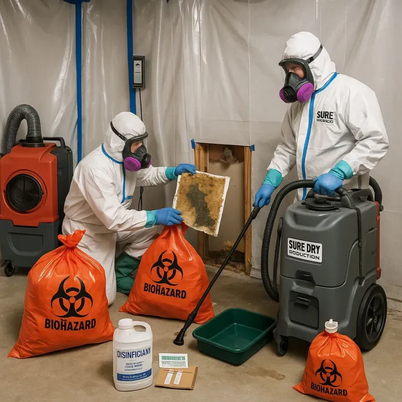 Contaminated Water Handling Protocols process in Brockway, PA