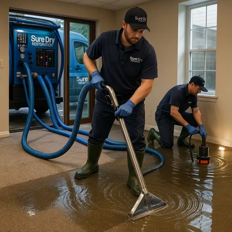Water Extraction and Removal process in Brockway, PA
